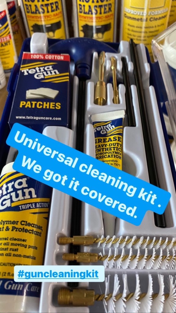 universal gun cleaning kit